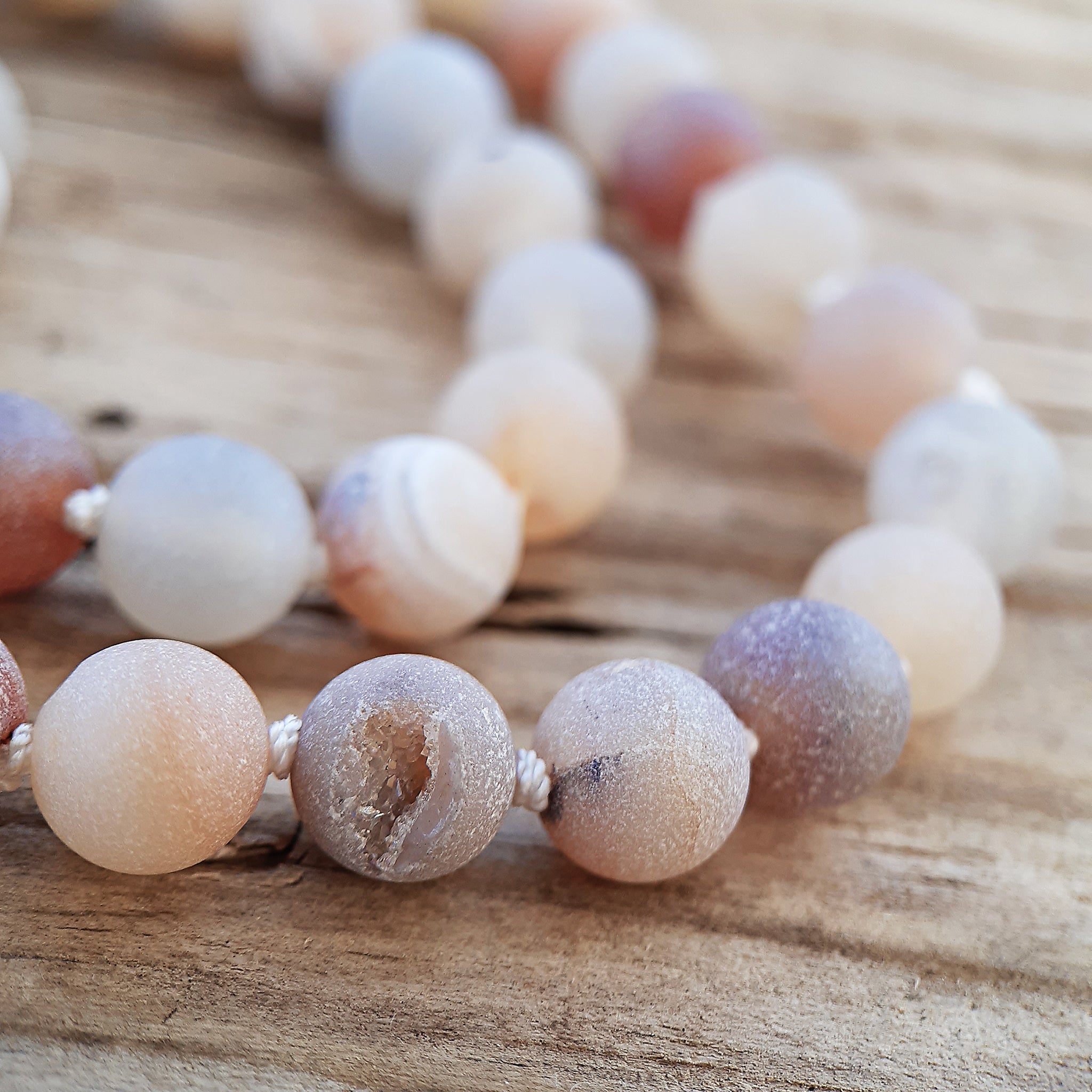 8mm Druzy Agate beads