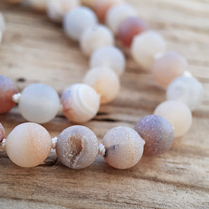 8mm Druzy Agate beads